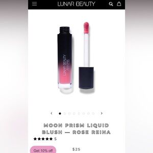 NWOT Moon Prism Liquid Blush - Rose Reina